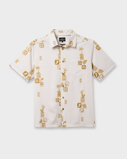 Quick Silver Waterman Mystic Fin Shirt - Moonbeam