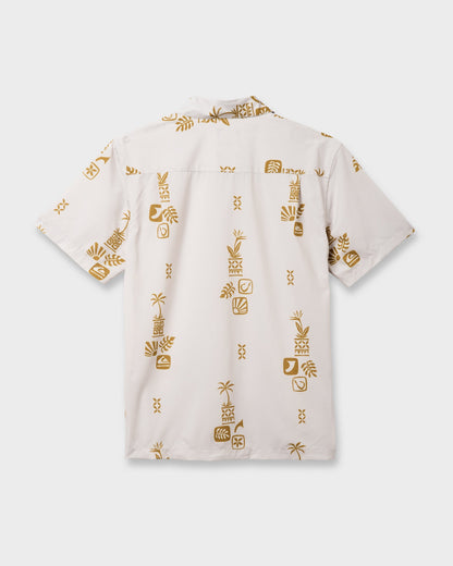 Quick Silver Waterman Mystic Fin Shirt - Moonbeam