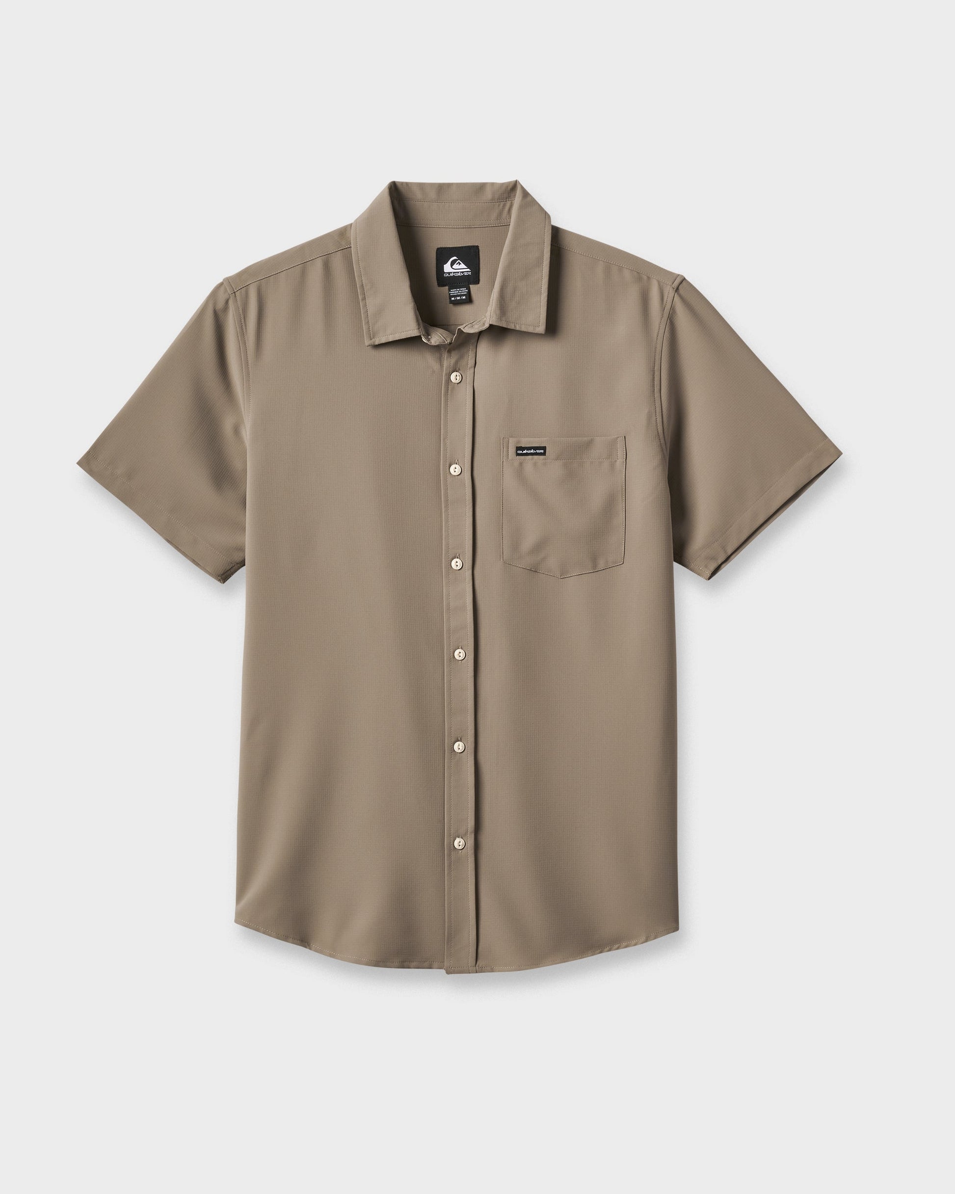 Quick Silver Allport Classic Short Sleeve Shirt - Fallen Rock