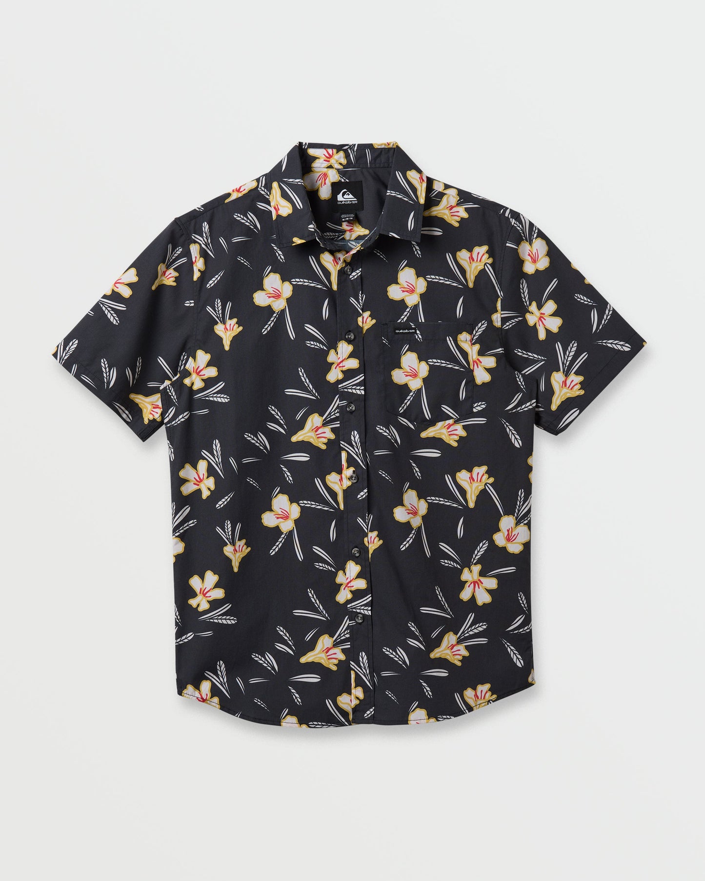 Quick Silver Kaneohe Classic Short Sleeve Shirt - Phantom