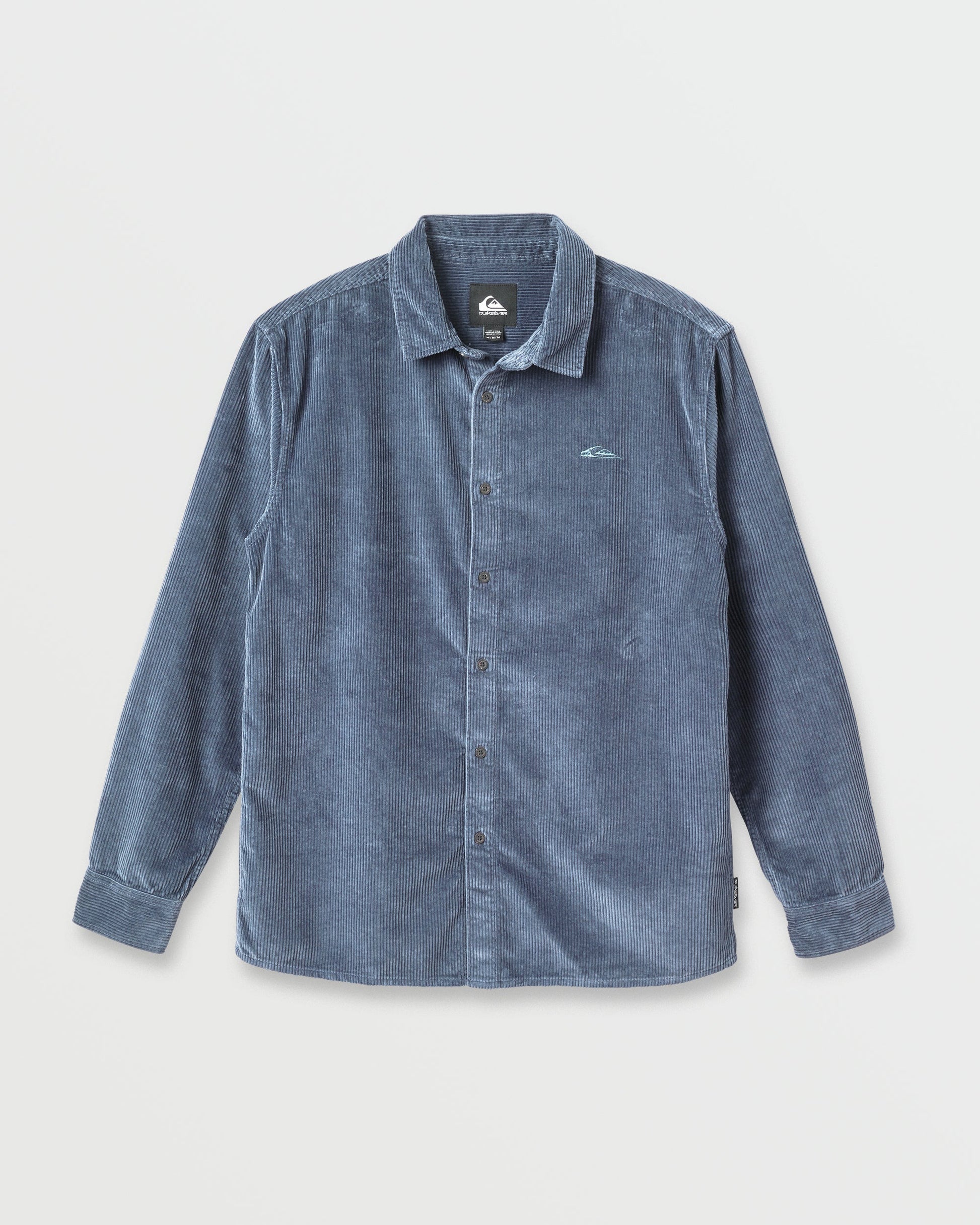 Quick Silver Cord Long Sleeve Shirt - China Blue
