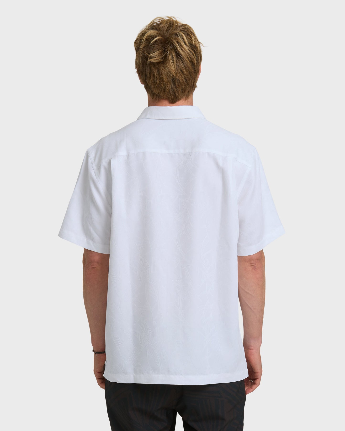 Quick Silver Waterman Island Jungle Shirt - White