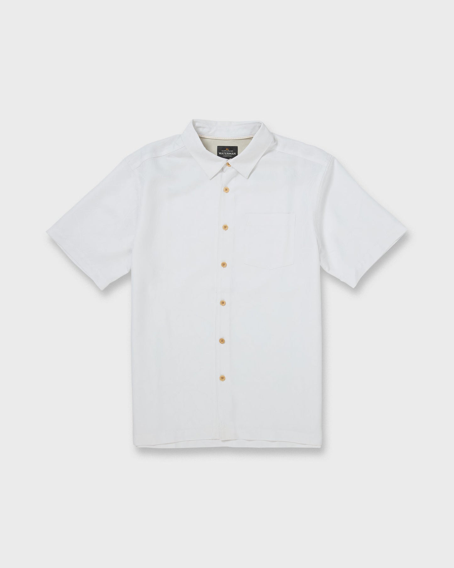 Quick Silver Waterman Island Jungle Shirt - White