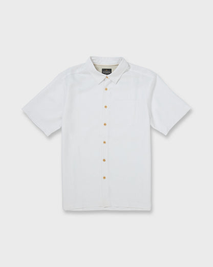 Quick Silver Waterman Island Jungle Shirt - White