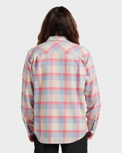 Quick Silver Penmar Check Flannel Shirt - Moonstruck