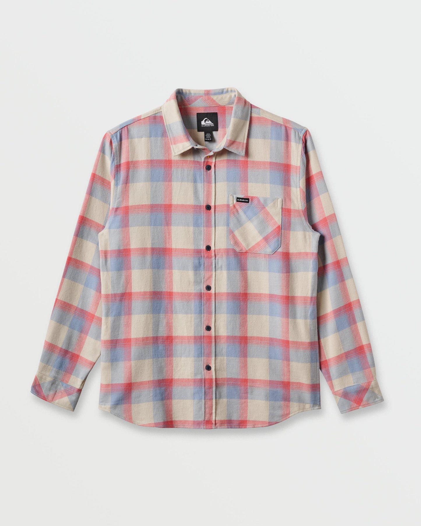 Quick Silver Penmar Check Flannel Shirt - Moonstruck