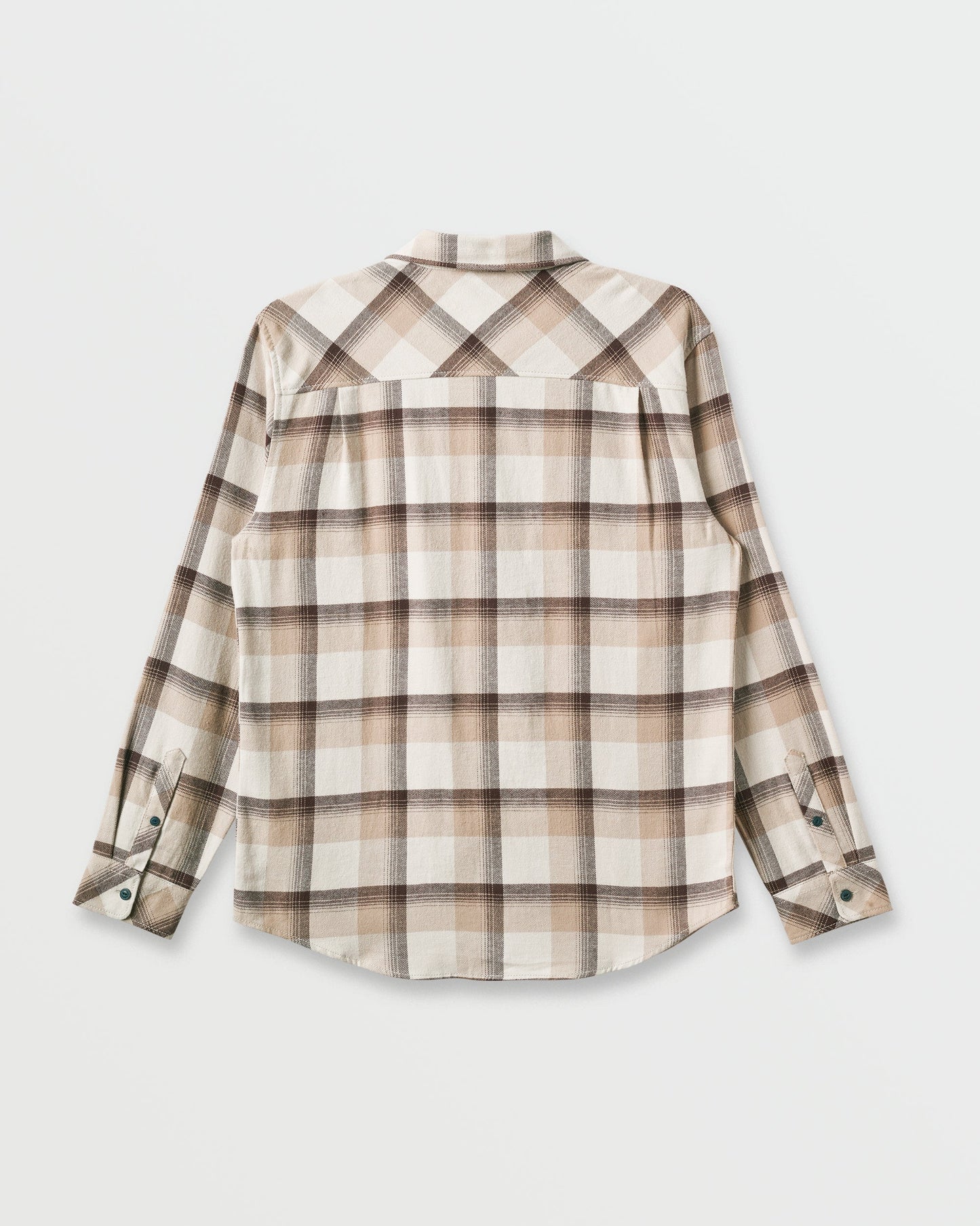 Quick Silver Penmar Check Flannel Shirt - Silver Birch