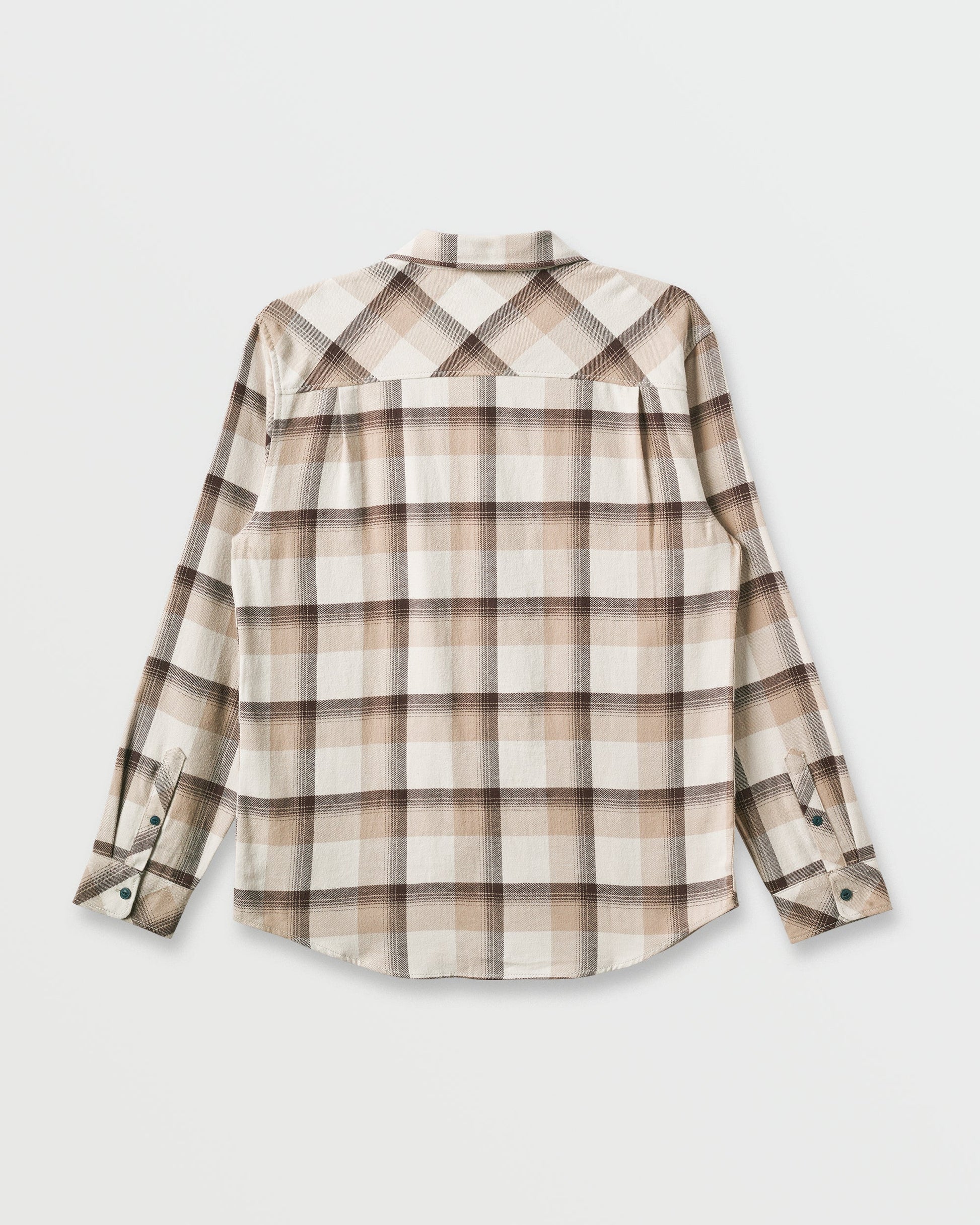 Quick Silver Penmar Check Flannel Shirt - Silver Birch