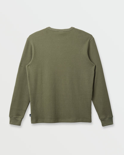 Quick Silver Nelson Long Sleeve Thermal Top - Fallen Rock