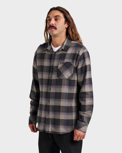 Quick Silver Penmar Check Flannel Shirt - Phantom
