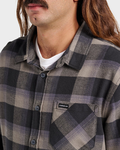 Quick Silver Penmar Check Flannel Shirt - Phantom
