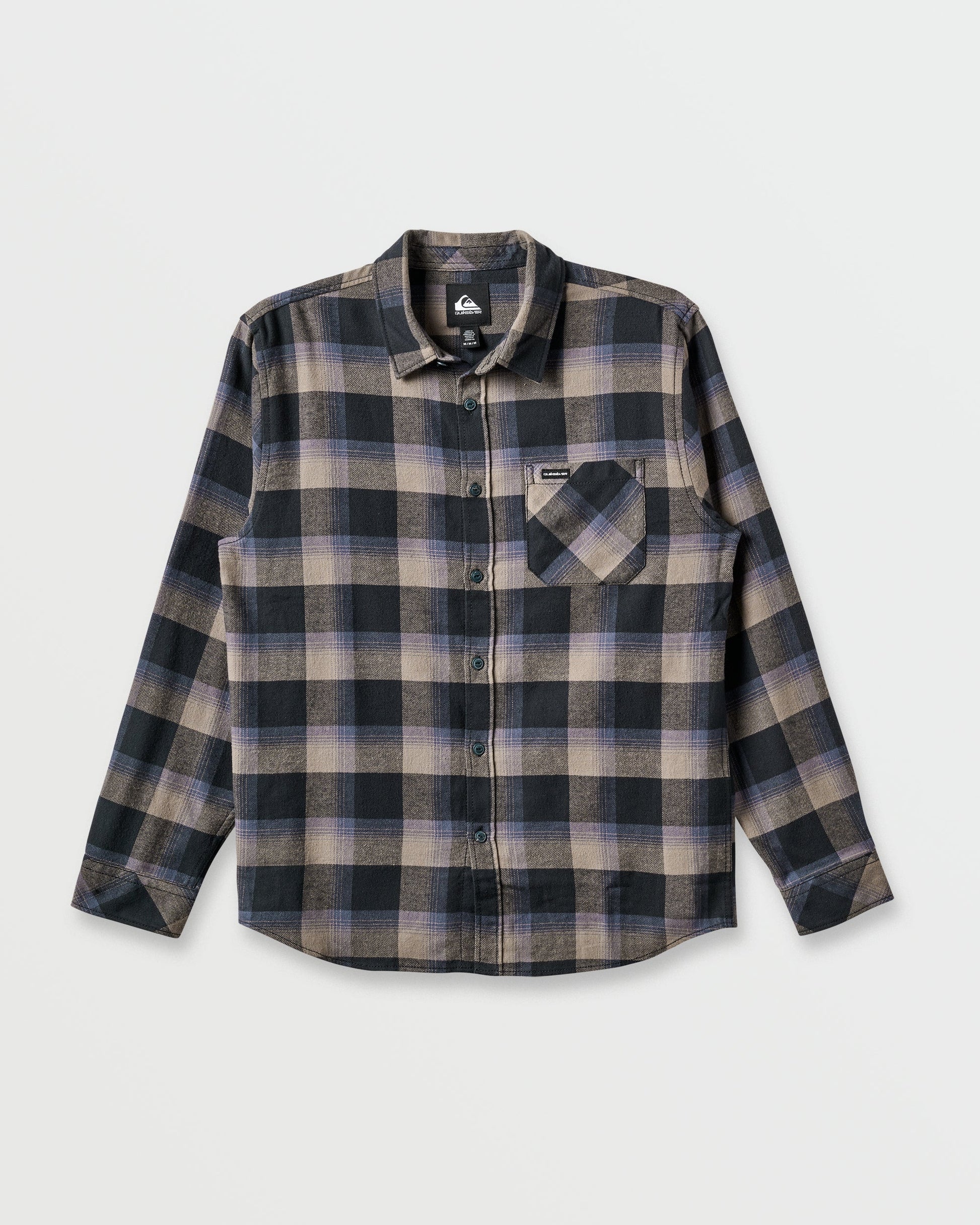 Quick Silver Penmar Check Flannel Shirt - Phantom