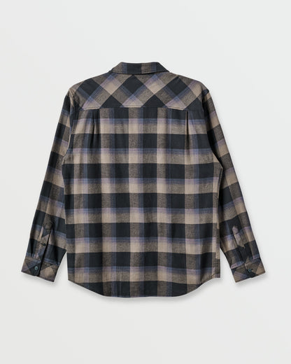 Quick Silver Penmar Check Flannel Shirt - Phantom