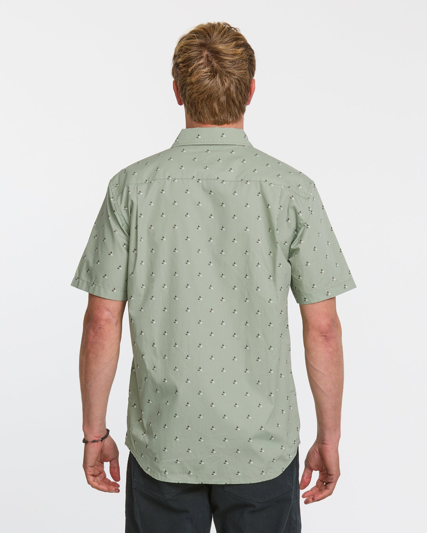 Quick Silver Kapu Mini Classics Short Sleeve Shirt - Herb