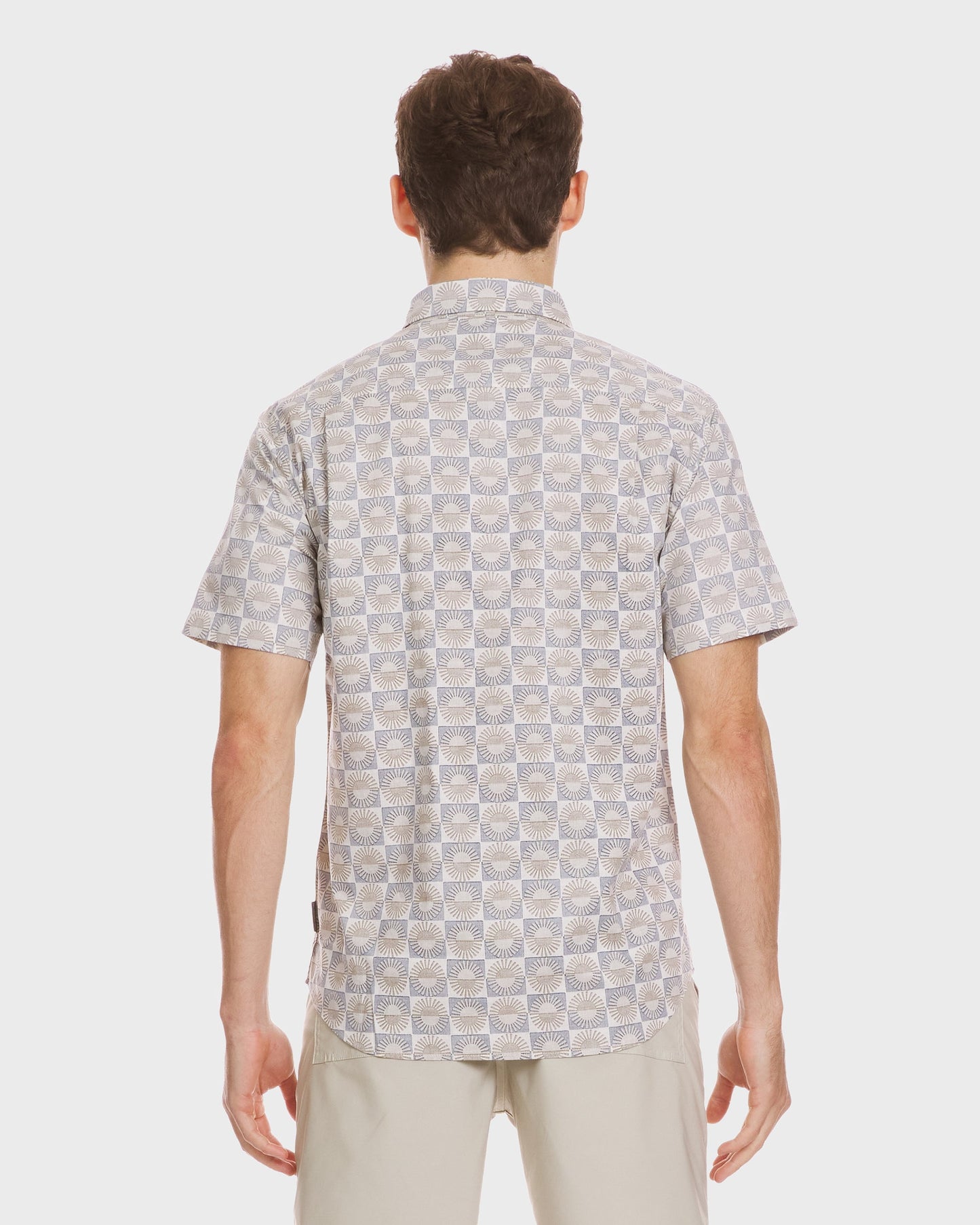 Quick Silver Florever Classic Short Sleeve Shirt - Silver Birch