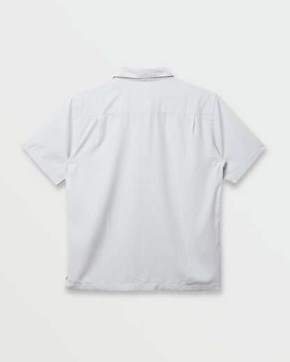 Quick Silver Waterman Check Out Shirt - White