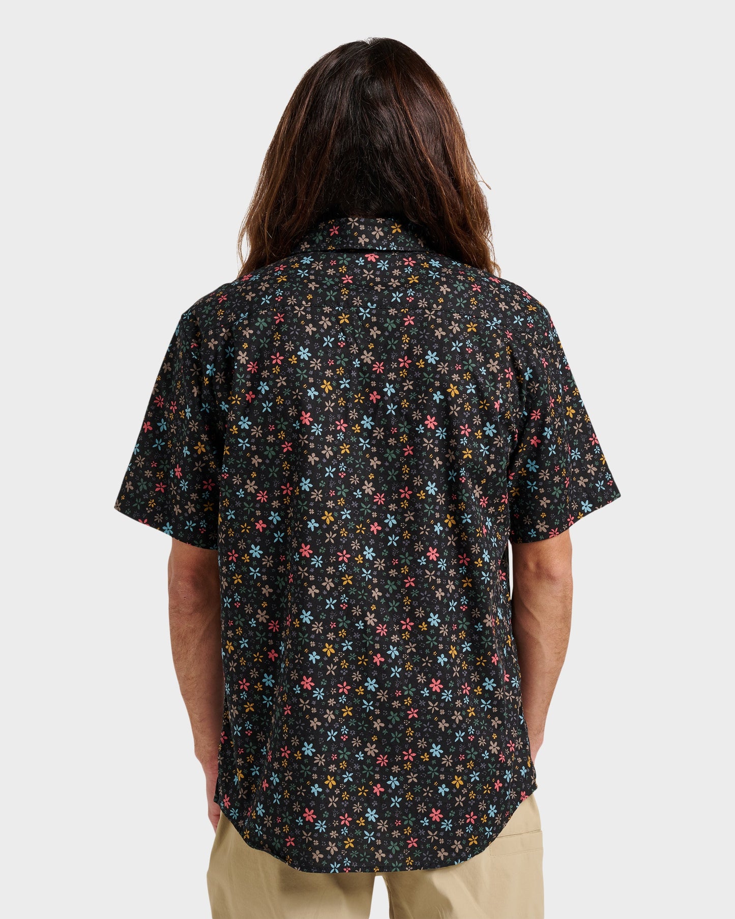 Quick Silver Ditsy Mini Classic Short Sleeve Shirt - Eclipse