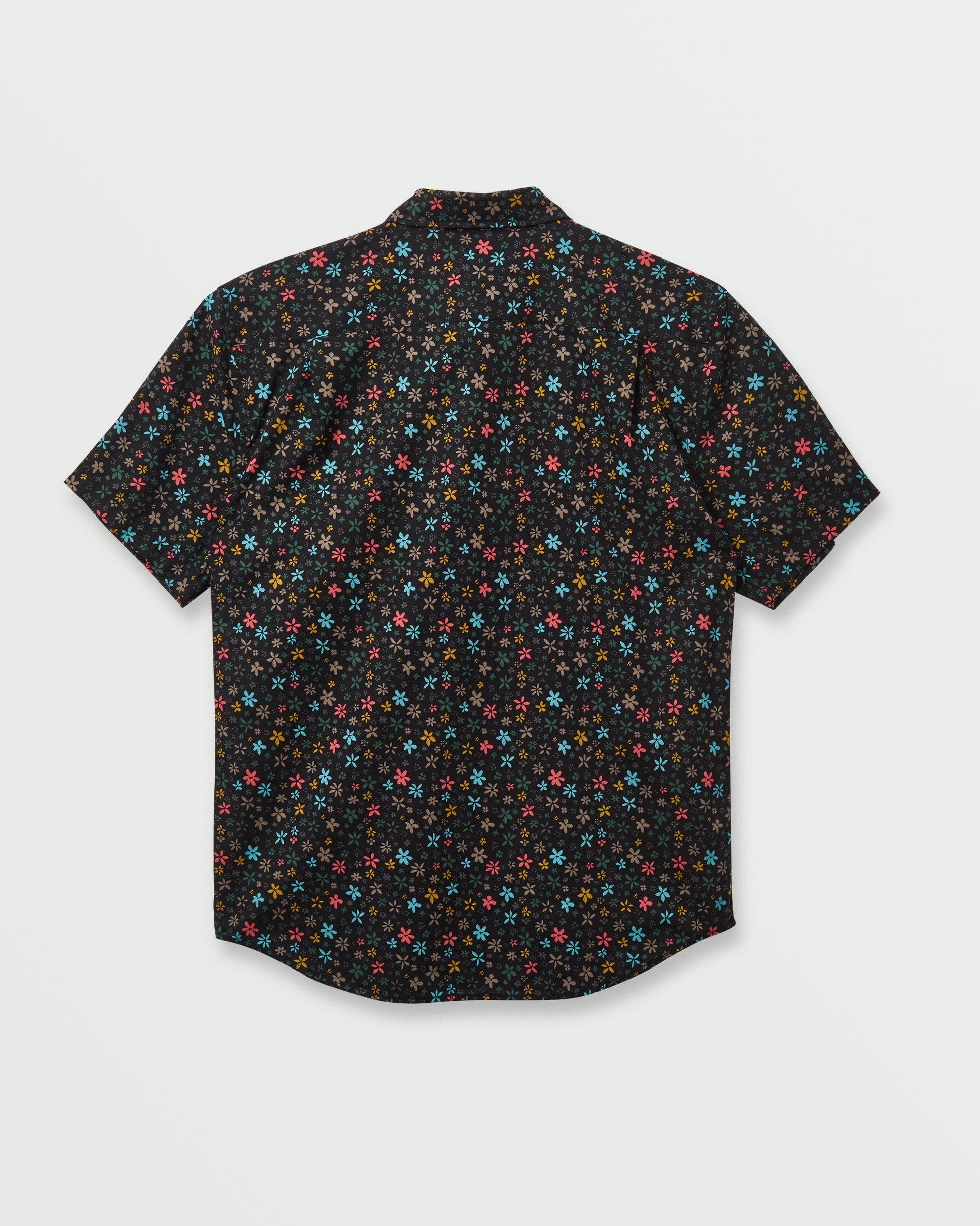 Quick Silver Ditsy Mini Classic Short Sleeve Shirt - Eclipse