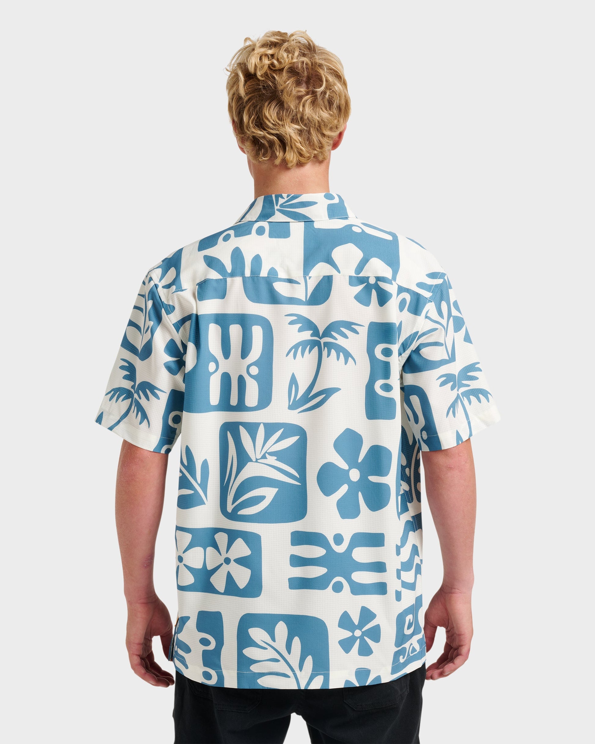 Quick Silver Waterman Dunes Shirt - White