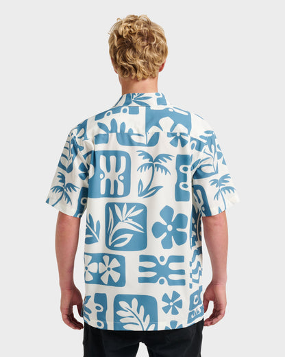 Quick Silver Waterman Dunes Shirt - White