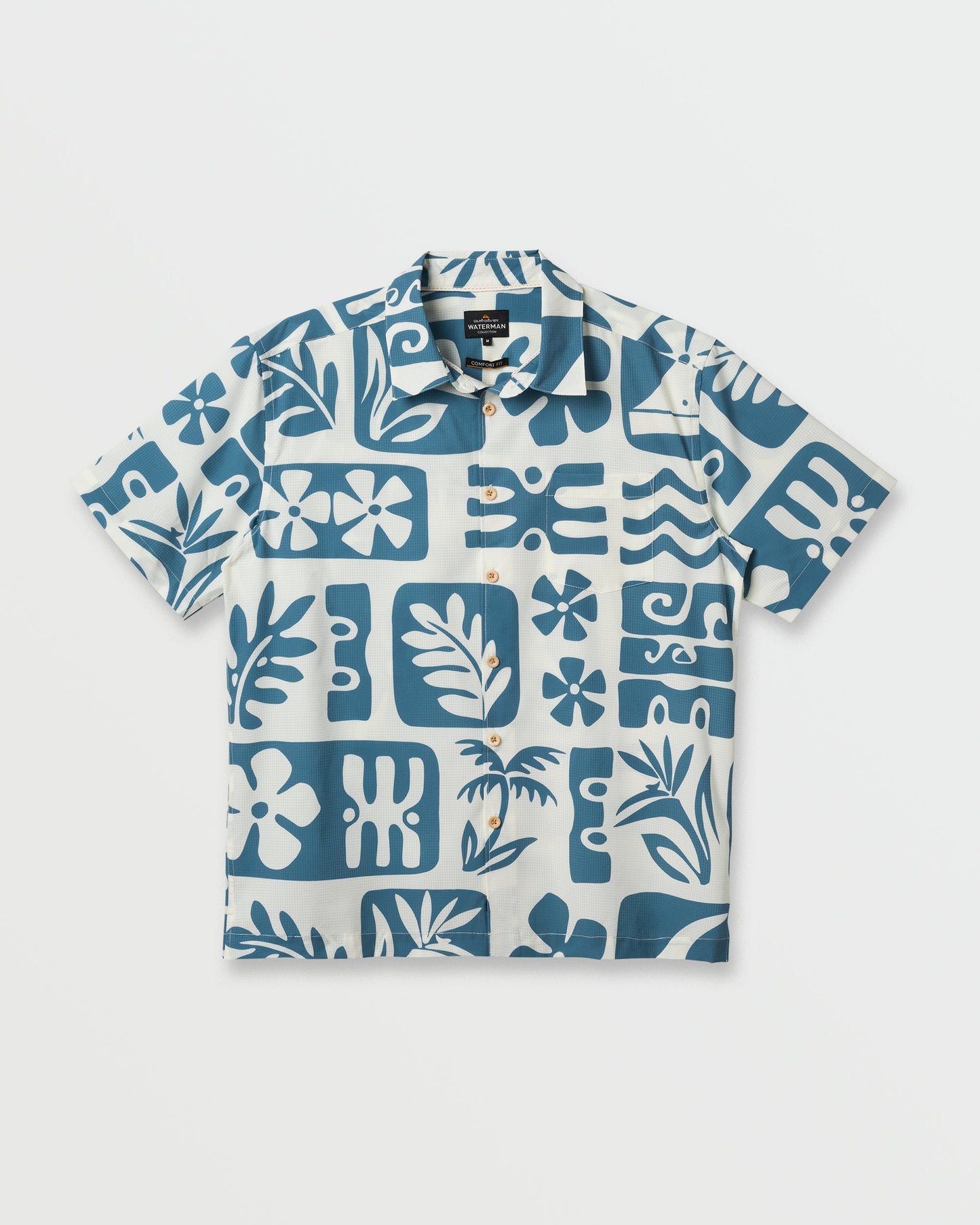 Quick Silver Waterman Dunes Shirt - White