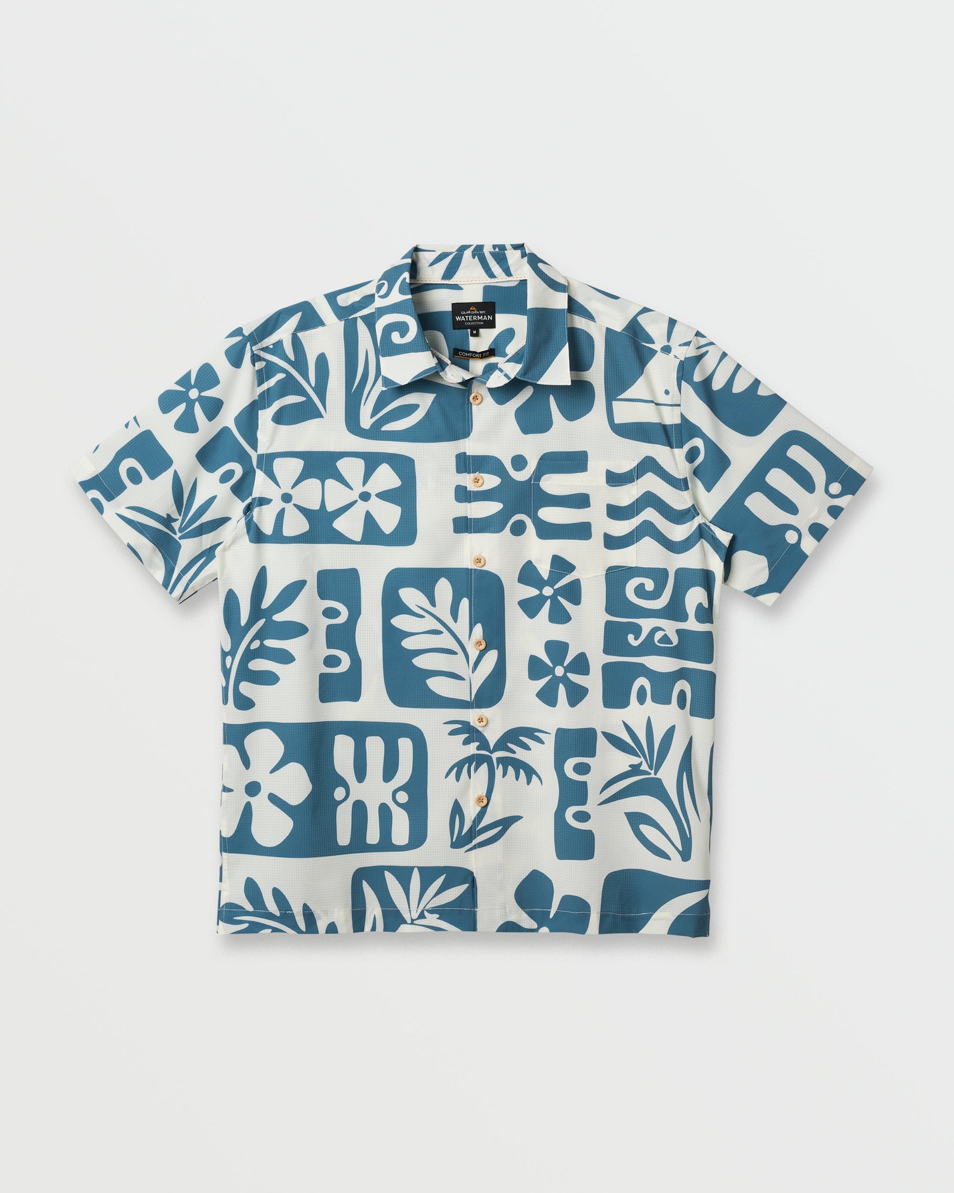 Quick Silver Waterman Dunes Shirt - White