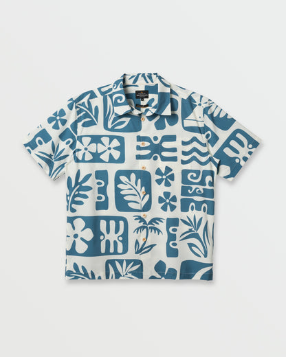 Quick Silver Waterman Dunes Shirt - White
