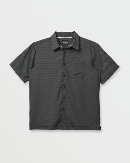 Quick Silver Waterman Check Out Shirt - Phantom