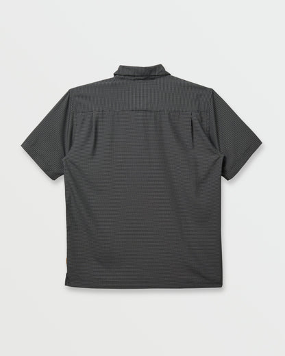 Quick Silver Waterman Check Out Shirt - Phantom