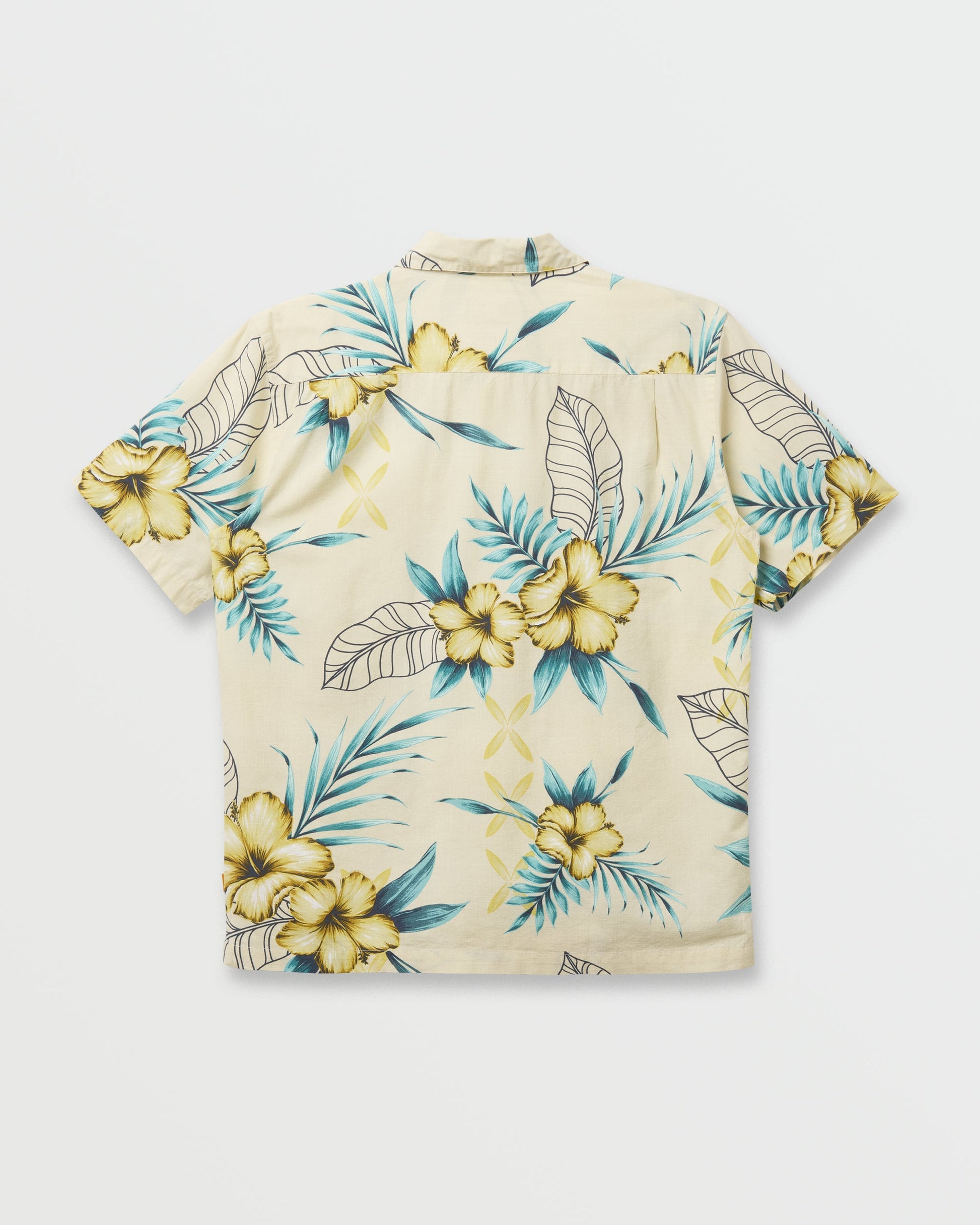 Quick Silver Waterman Playita Floral Shirt - Hay