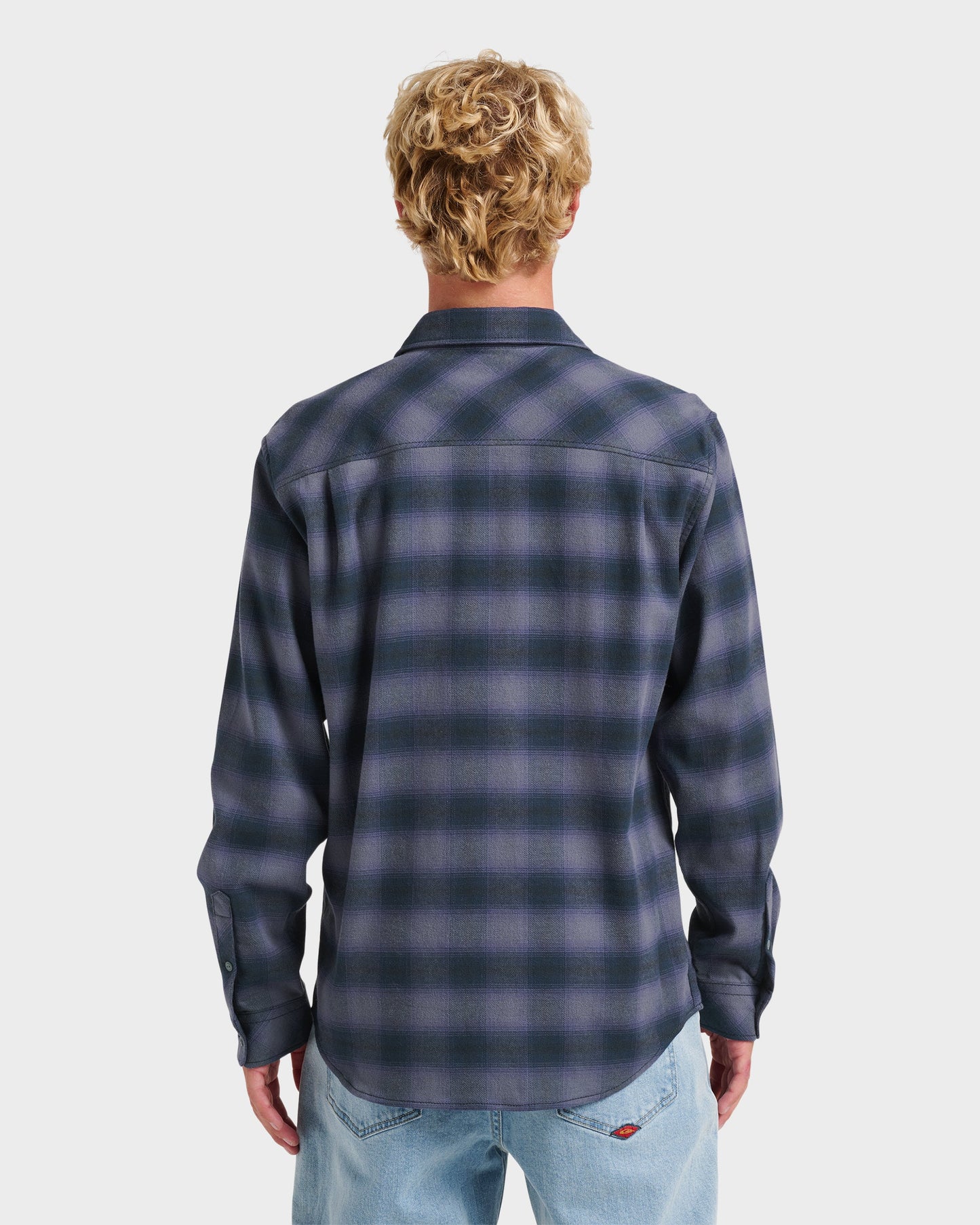 Quick Silver Terrace Stretch Flannel Shirt - Phantom