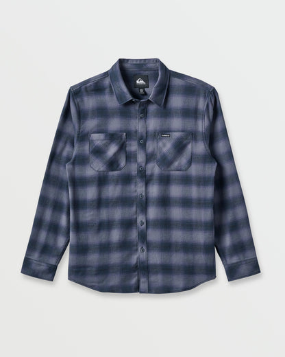 Quick Silver Terrace Stretch Flannel Shirt - Phantom