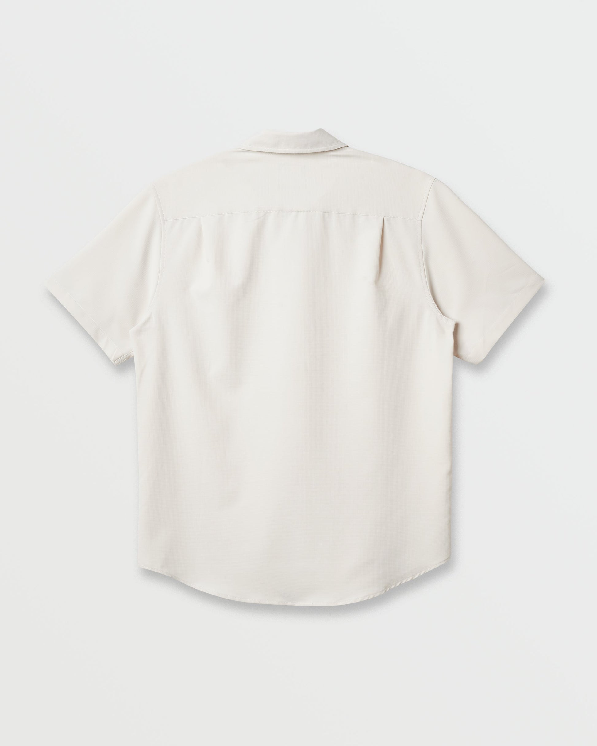 Quick Silver Allport Classic Short Sleeve Shirt - Silver Birch