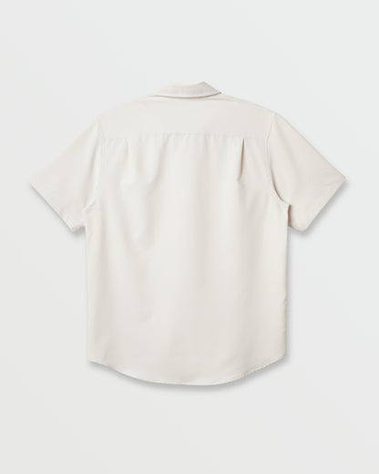 Quick Silver Allport Classic Short Sleeve Shirt - Silver Birch