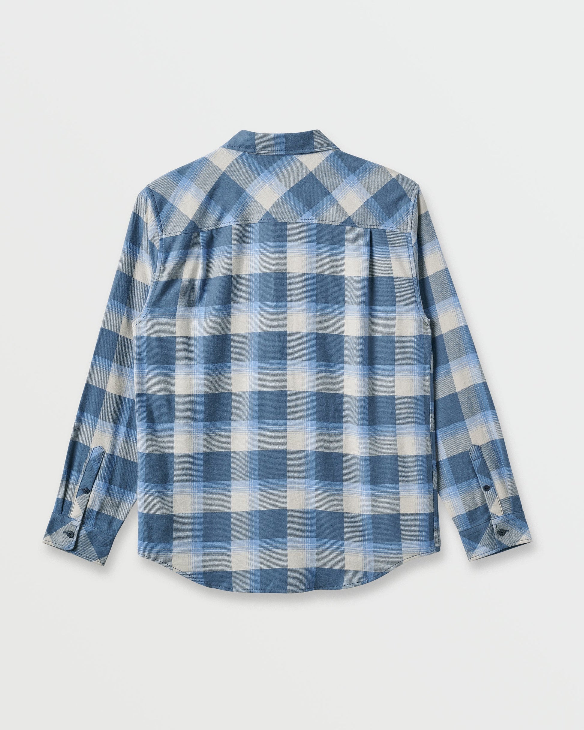 Quick Silver Penmar Check Flannel Shirt - China Blue