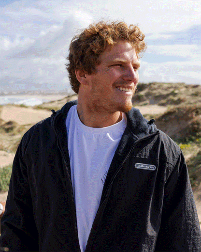 Quick Silver Reversible Zip Hoodie - Black
