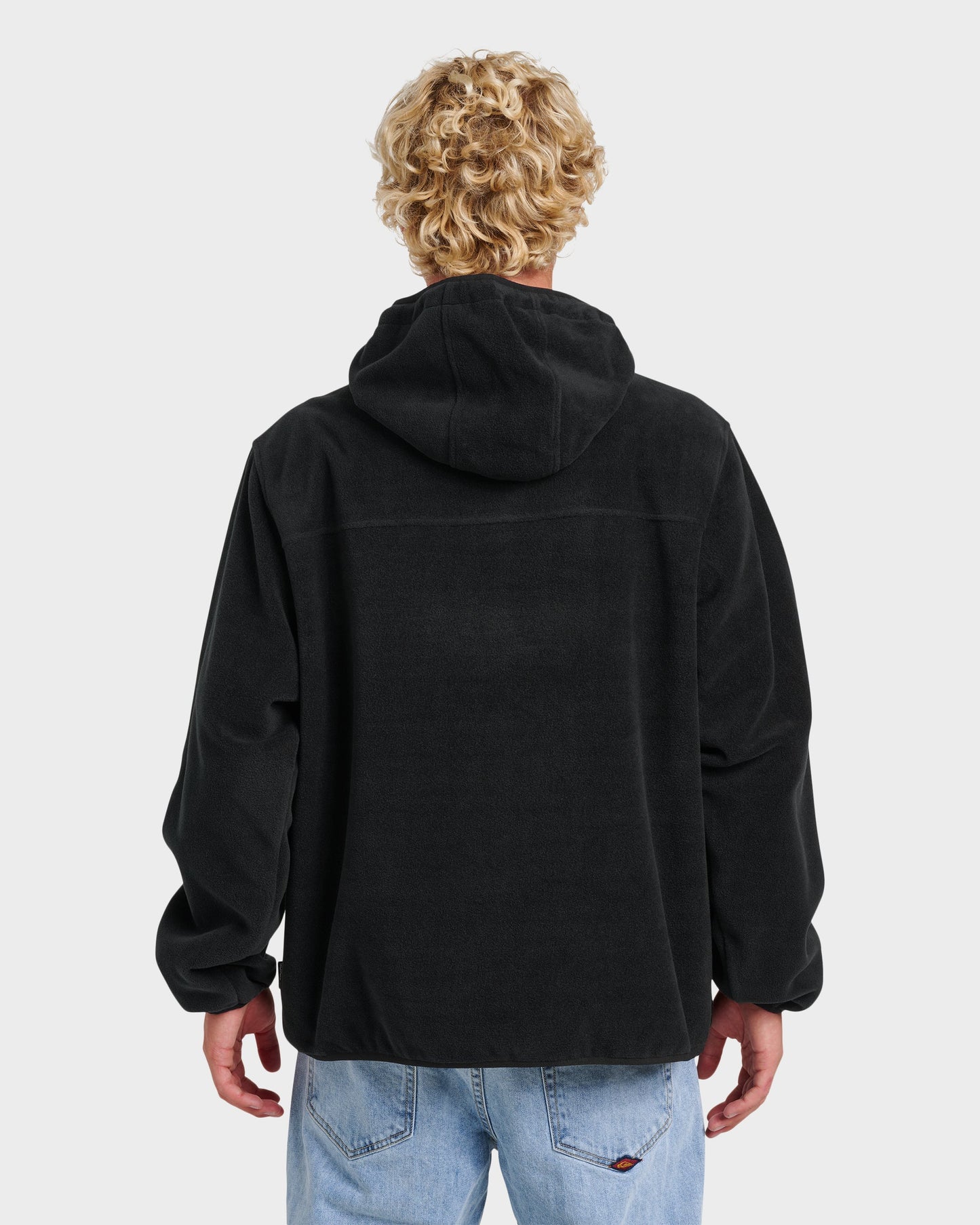 Quick Silver Reversible Zip Hoodie - Black
