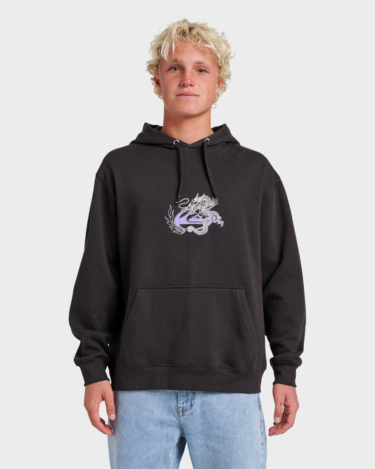 Quick Silver Graphic Hoodie - Phantom