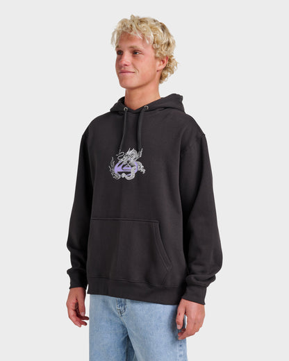 Quick Silver Graphic Hoodie - Phantom
