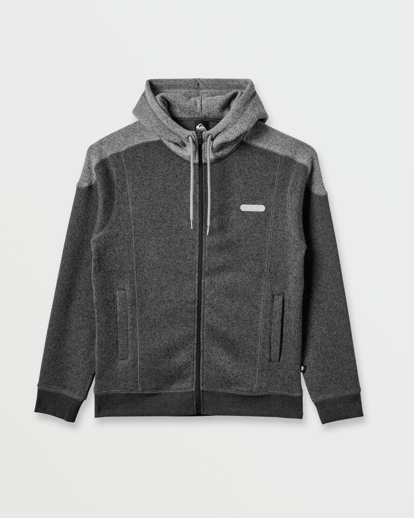 Quick Silver Keller Zip Hoodie - Black Heather