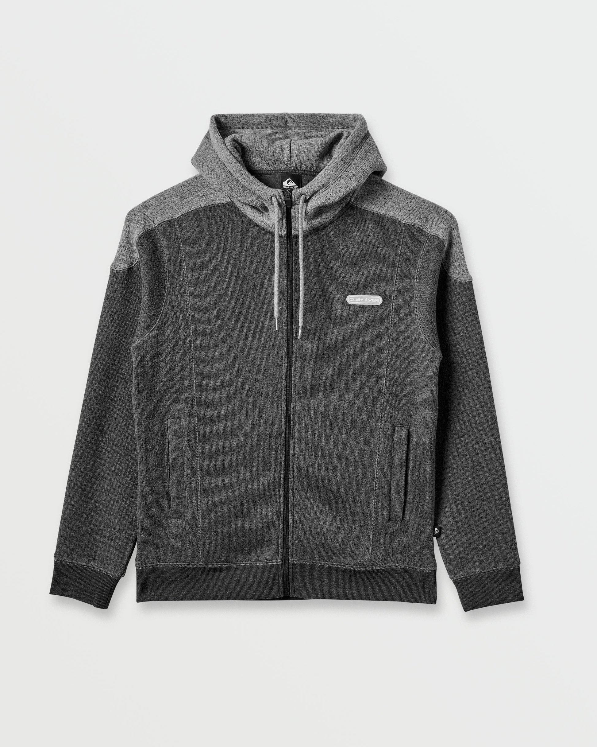 Quick Silver Keller Zip Hoodie - Black Heather