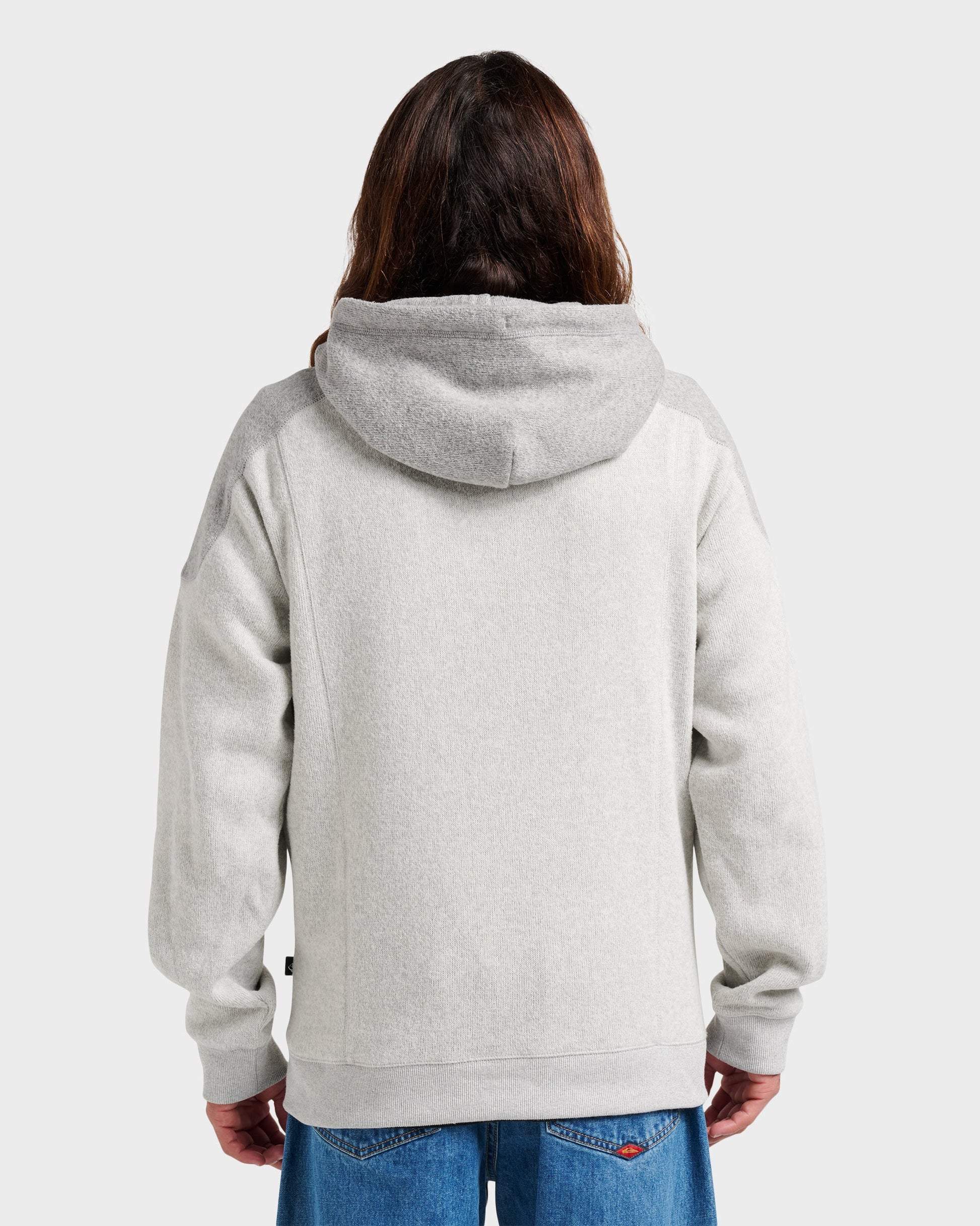 Quick Silver Keller Zip Hoodie - Light Gray Heather