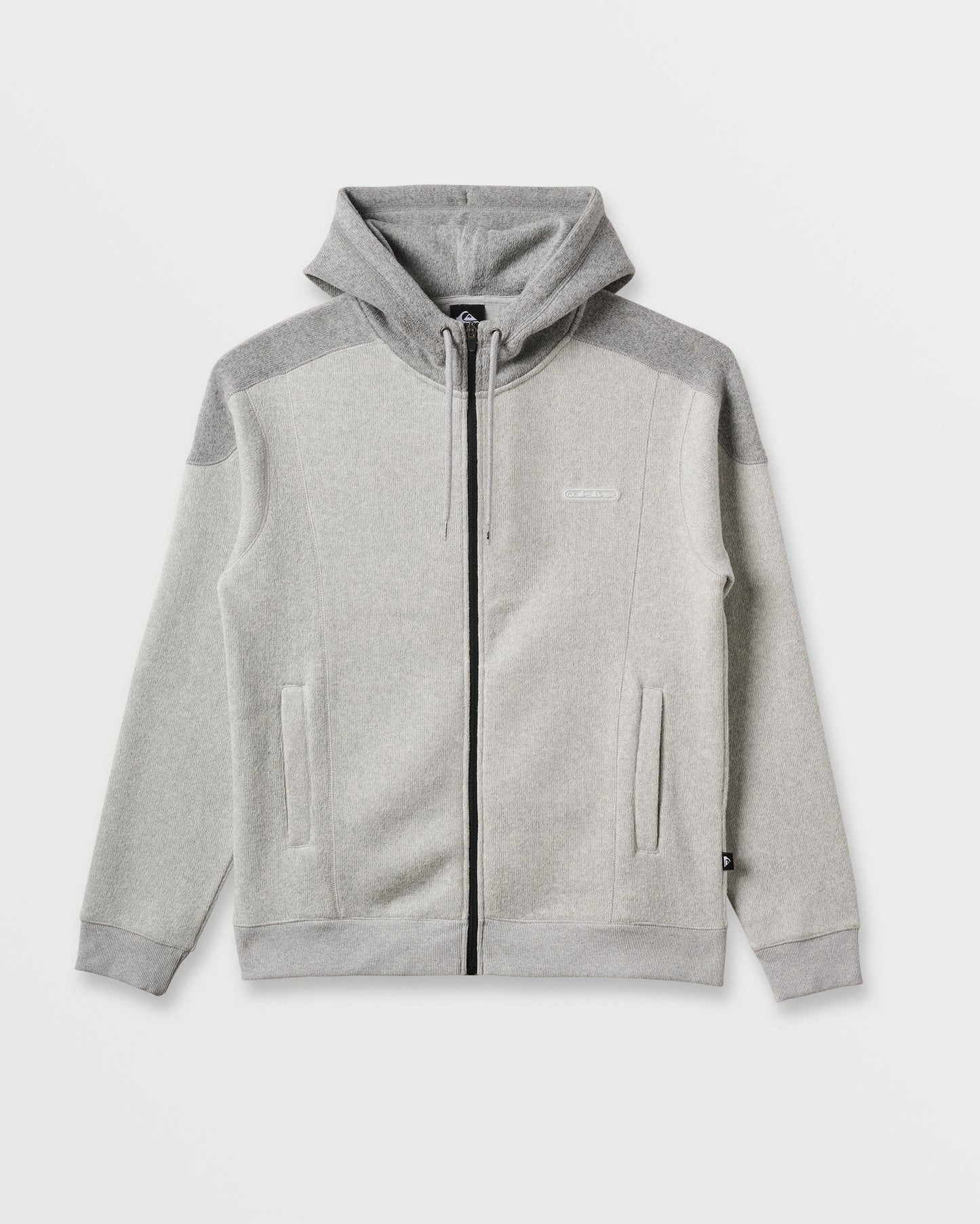 Quick Silver Keller Zip Hoodie - Light Gray Heather