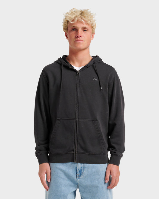 Quick Silver Saltwater Full Zip Hoodie - Black