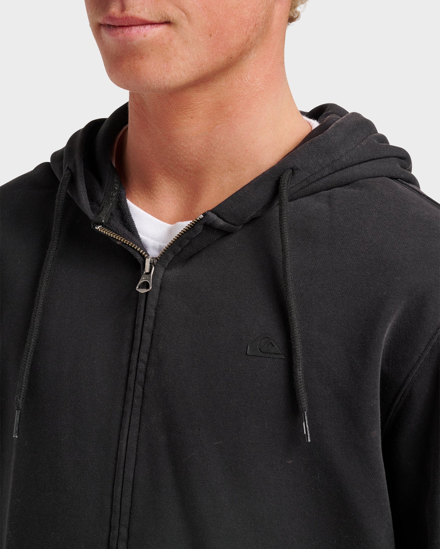 Quick Silver Saltwater Full Zip Hoodie - Black