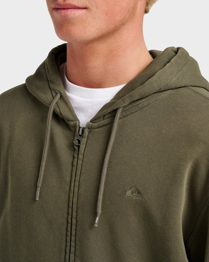 Quick Silver Saltwater Full Zip Hoodie - Grape Leaf