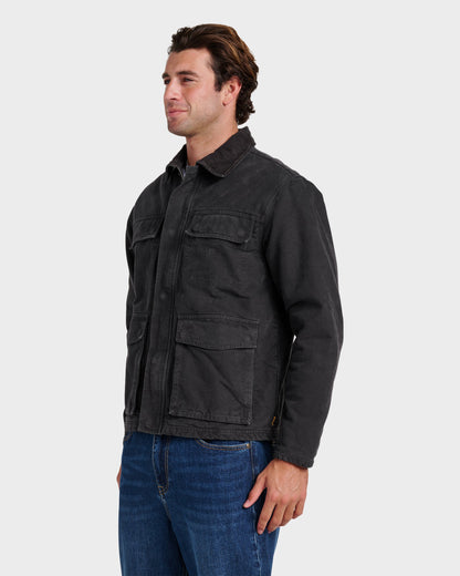 Quick Silver Waterman Refugio Jacket - Phantom