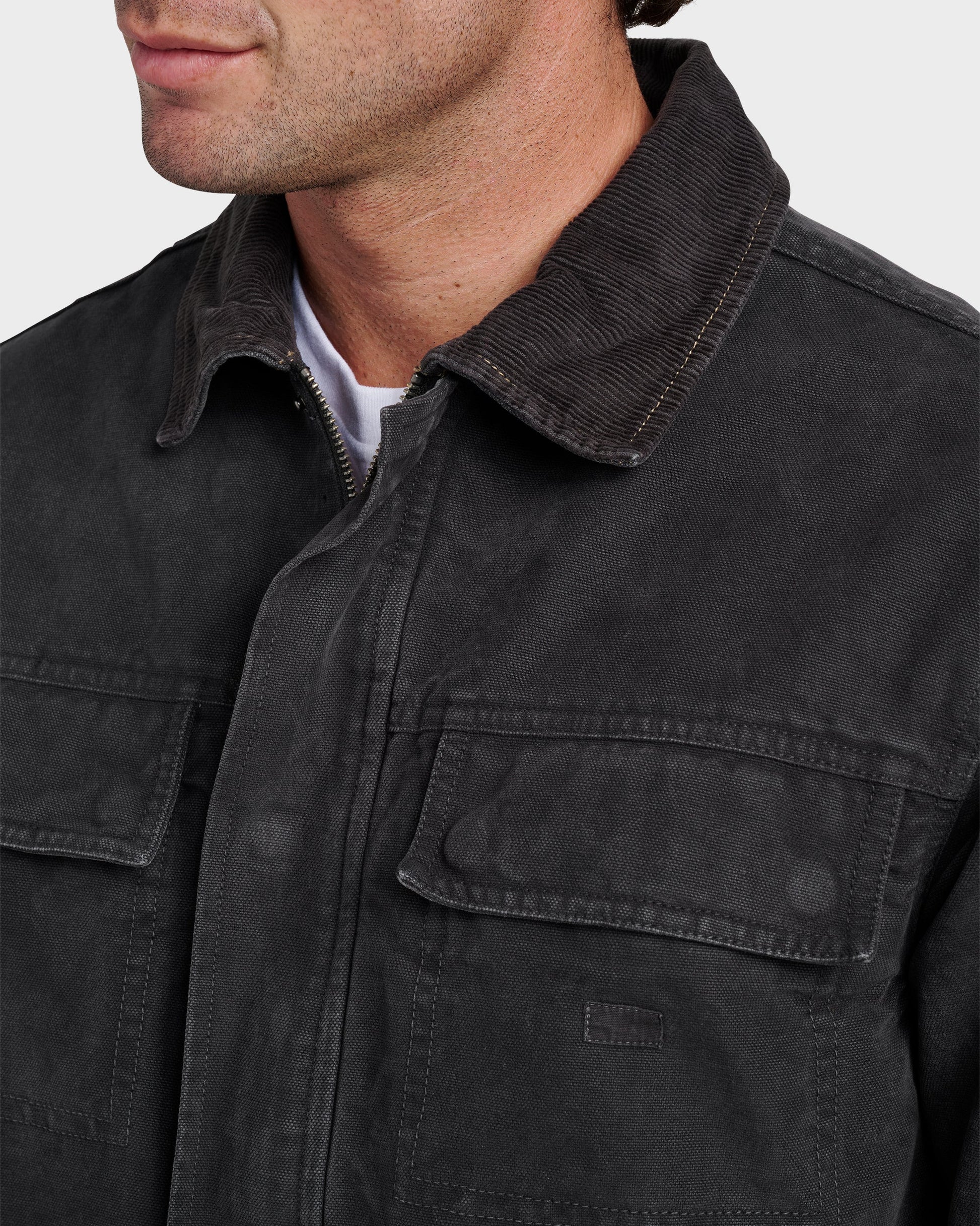Quick Silver Waterman Refugio Jacket - Phantom