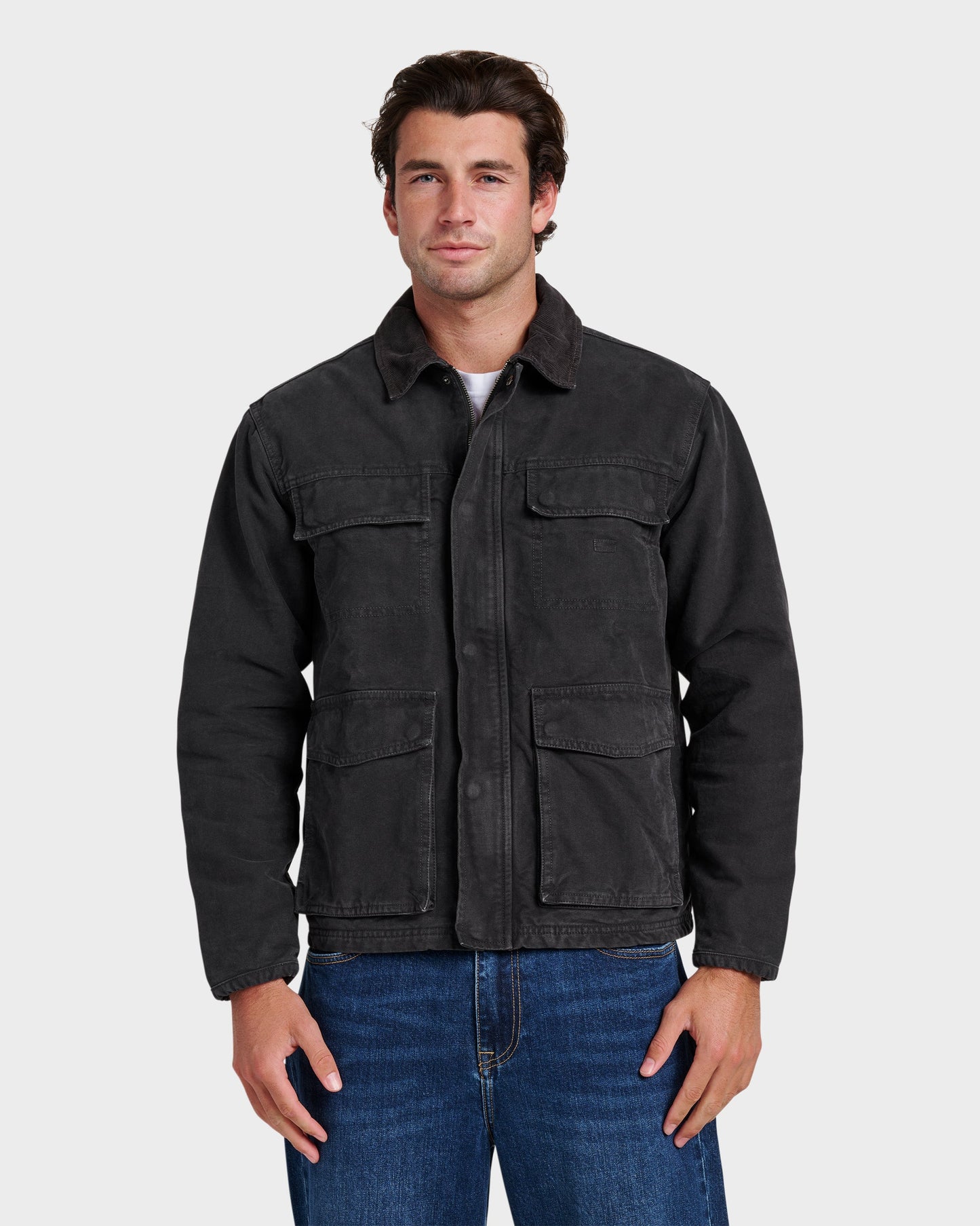 Quick Silver Waterman Refugio Jacket - Phantom