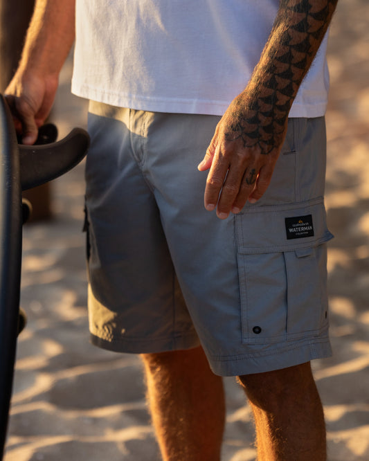 Quick Silver Waterman Maldive Atoll 20" Cargo Shorts - Grey